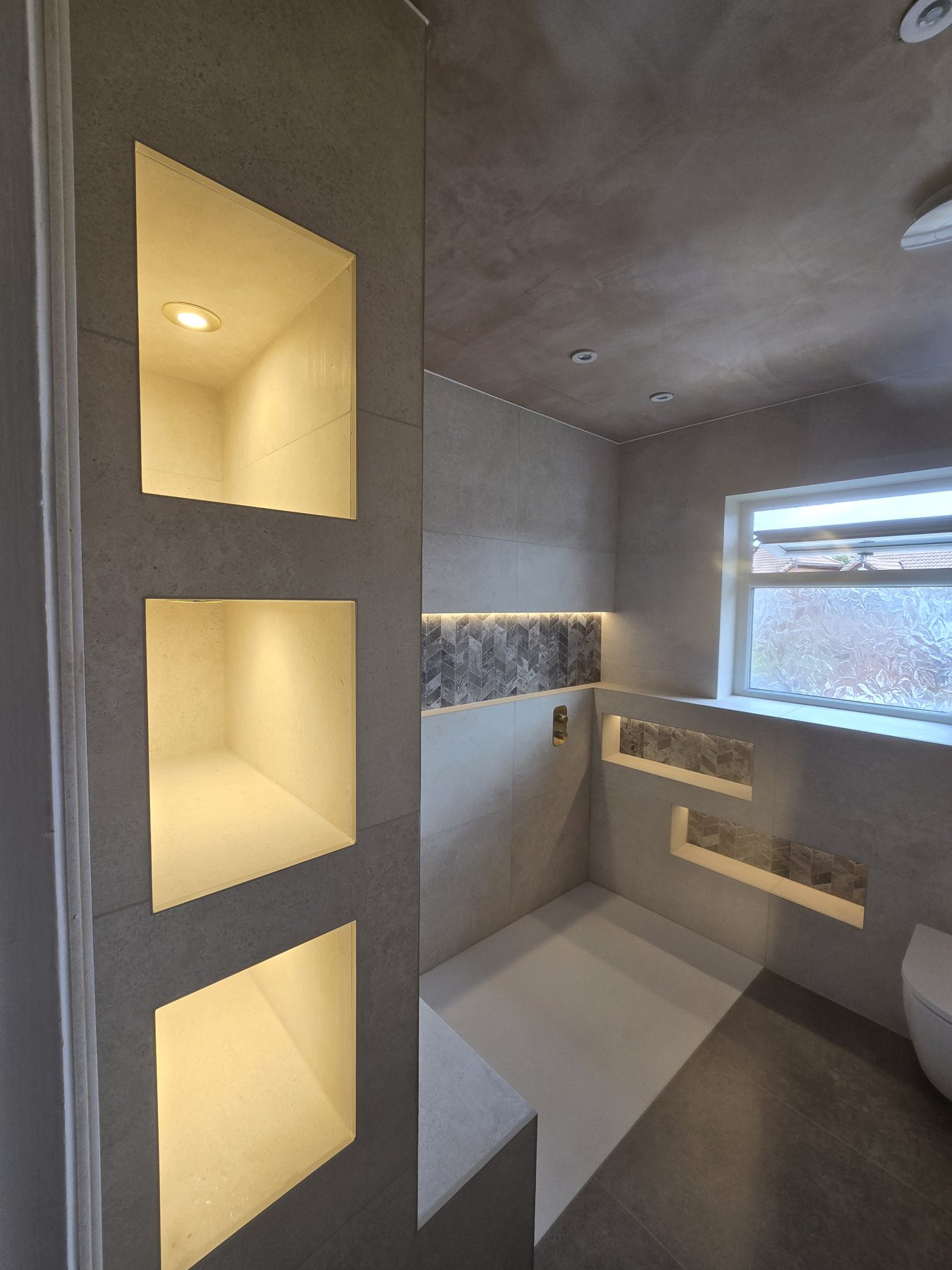 Bathroom feature lighting by States Electrical