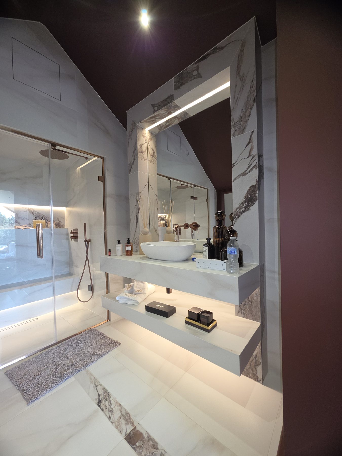 Bathroom electrical installation by States Electrical