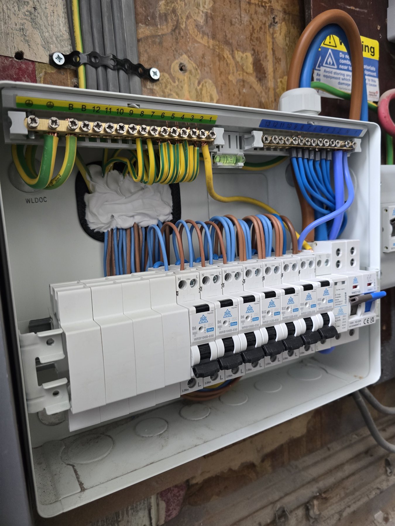 Consumer unit installation by States Electrical